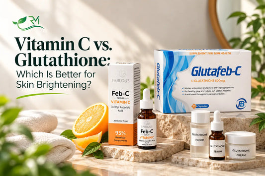 Vitamin C vs. Glutathione: Which Is Better for Skin Brightening?