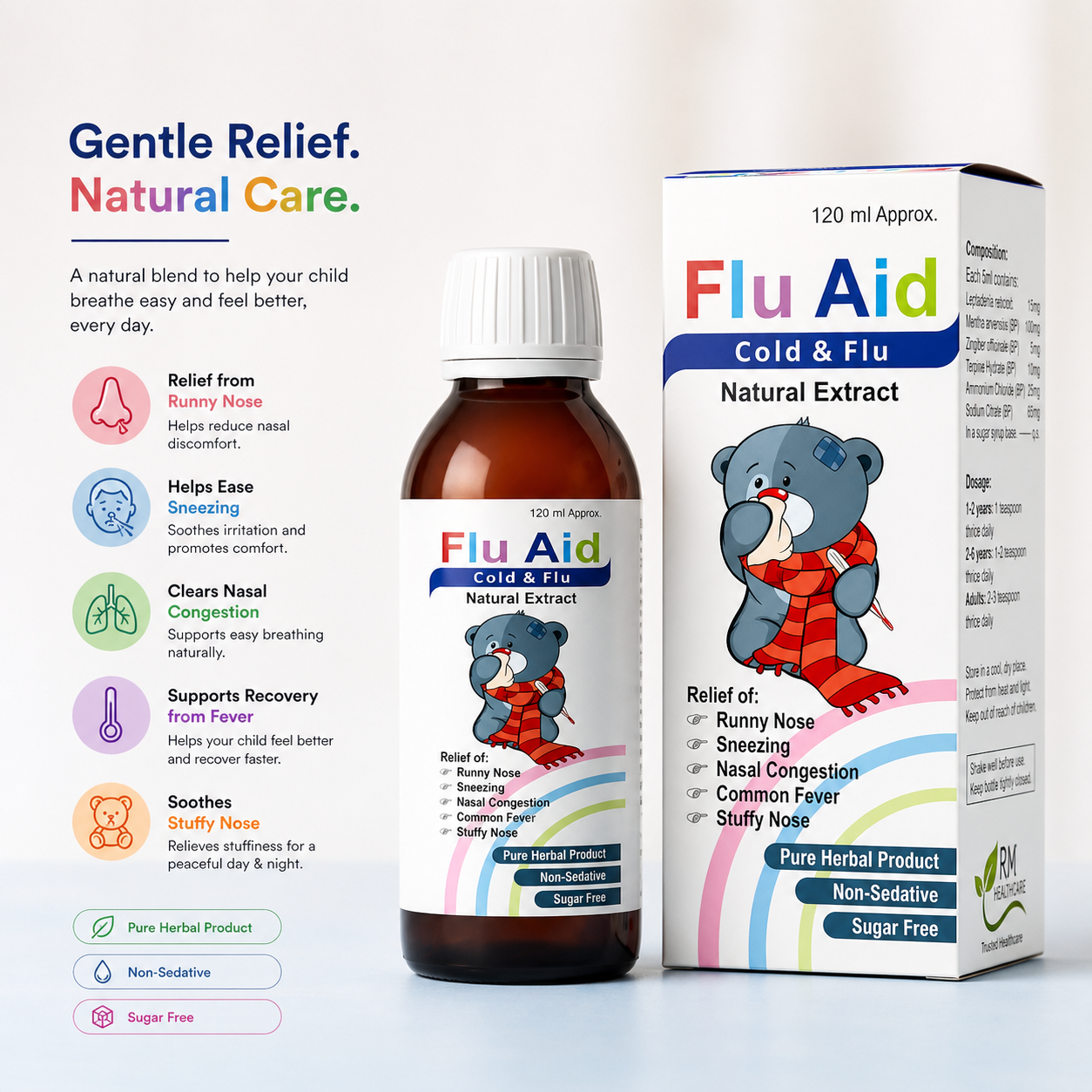 Fluaid Syrup 120ml