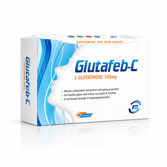 Glutafeb-C L-Glutathione 500mg Supplement