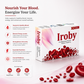 Iroby with red blood cells