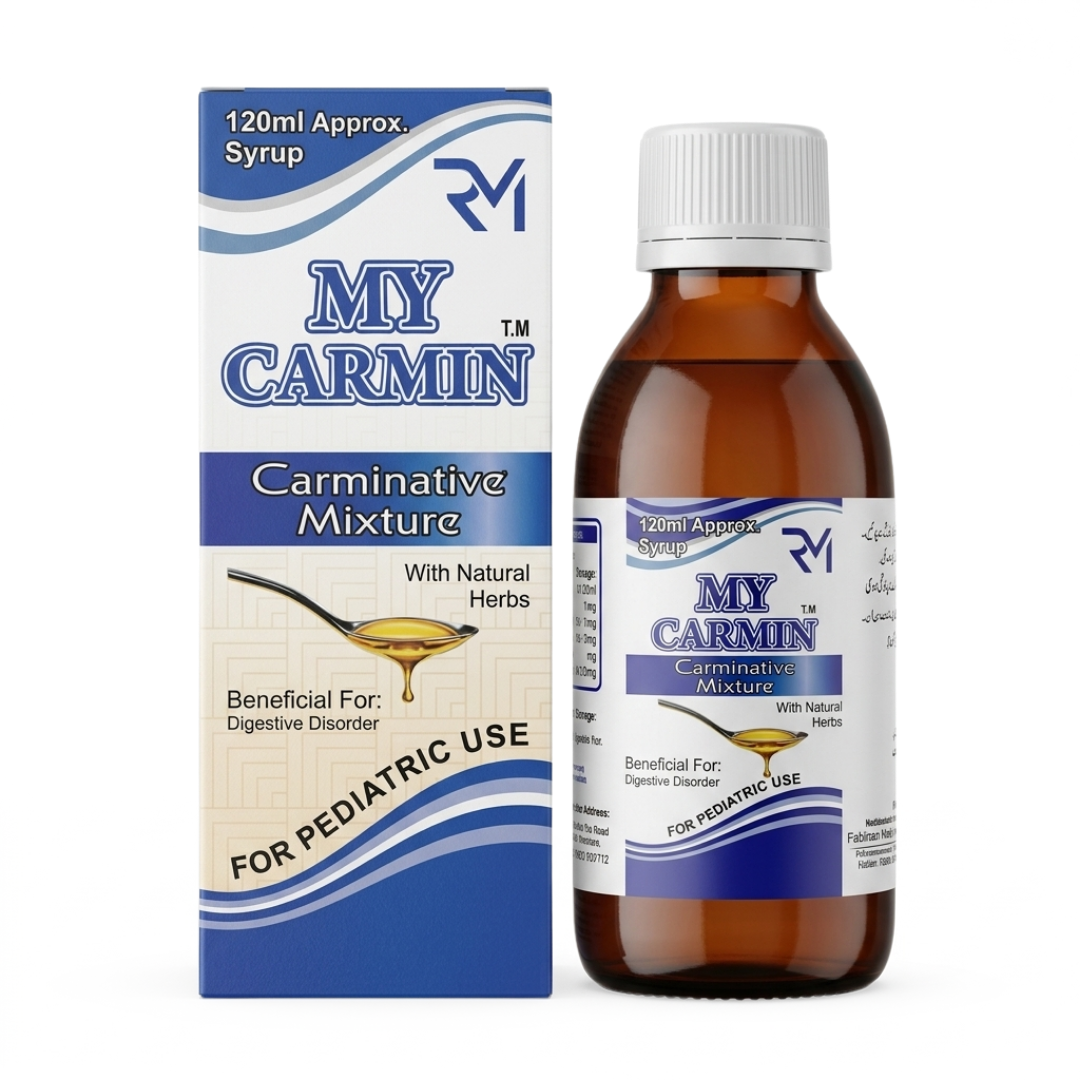 My Carmin pediatric digestive syrup 120ml