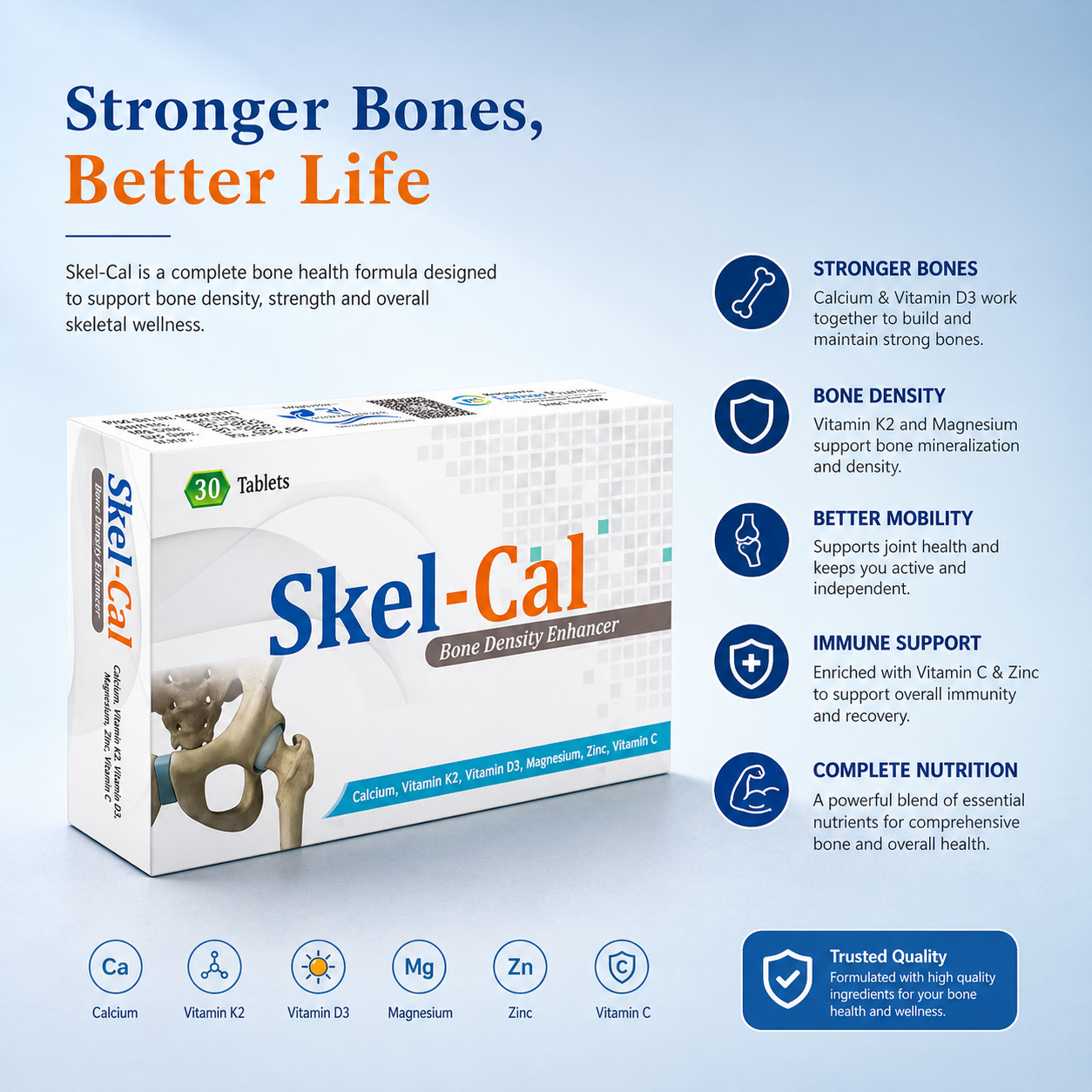 SKELCAL Pack of 30 tab