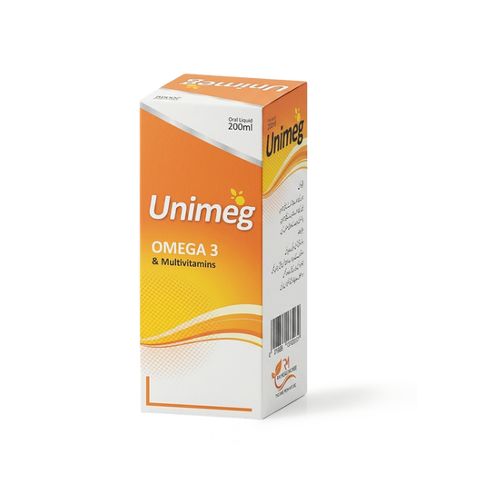 Unimeg Omega 3 multivitamin syrup